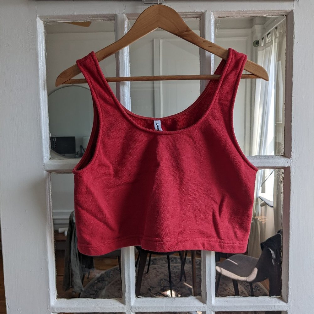 Ilana Kohn Edie Tank in Red, Size Medium
